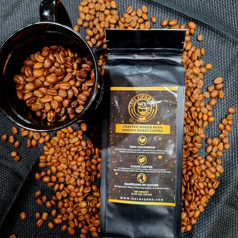 Award-Winning Single Origin Colombian Coffee Beans, 100% Arabica - Light Roast. 16 oz.